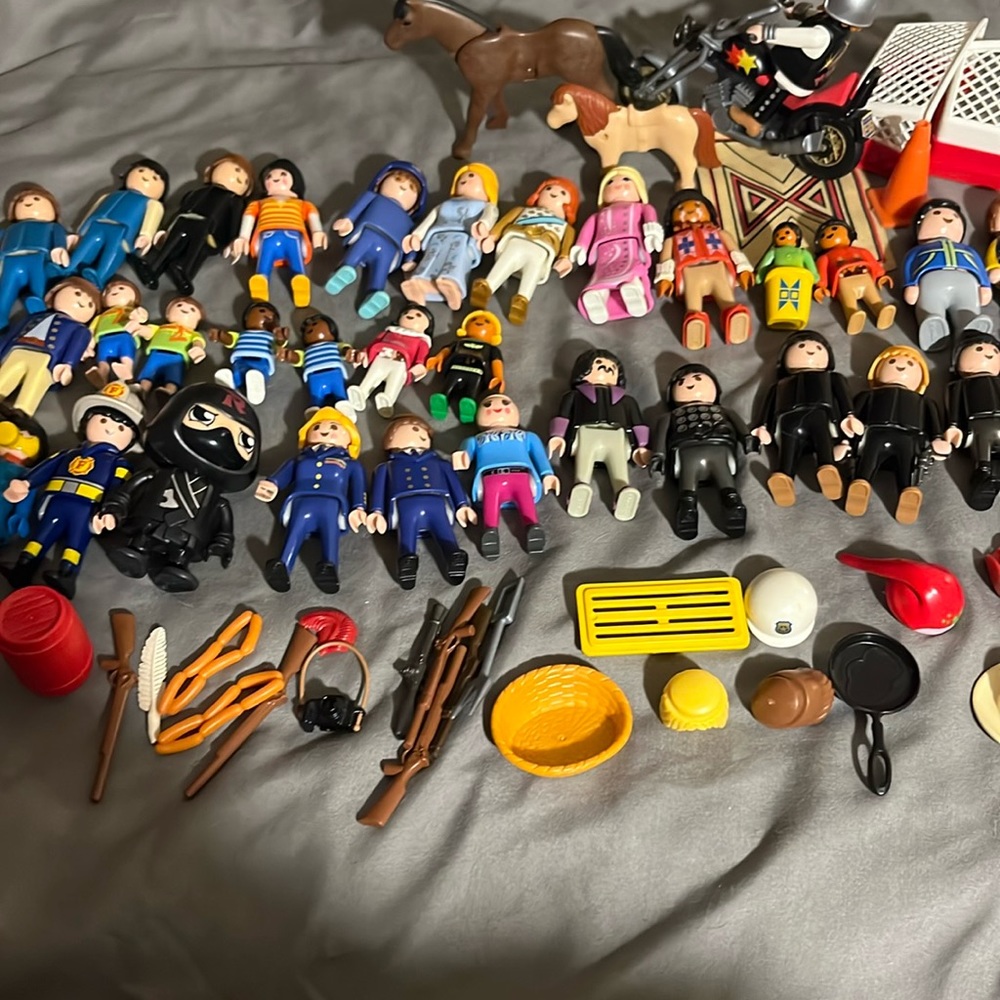 Lot of  vintage playskool figures